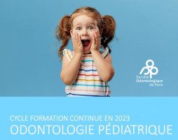Cycle odontologie pédiatrique 2023